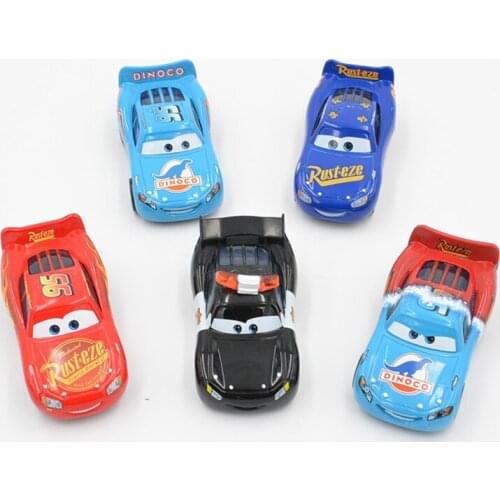 Disney Pixar Cars 3 New Toys 5pcs/lot Fabulous Lightning McQueen Jackson Storm Diecast Metal Alloy Model Toys Car For Childrens