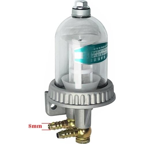 CA141 Diesel Coarse Filter Fuel Water Separation Precipitator Cup Assembly Transparent Cup With Drain Retrofit Fuel Filter