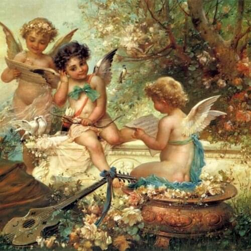 European Religious Angel Custom 3D Mural Wallpaper 3D Living Room TV Backdrop Bedroom Papel De Parede 3D Photo Wallpaper Roll