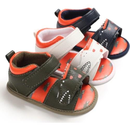 Crocodiles Baby Moccasins Child Summer Boys Cute Sandals Sneakers Infant Shoes 0-18 Month Baby Sandals