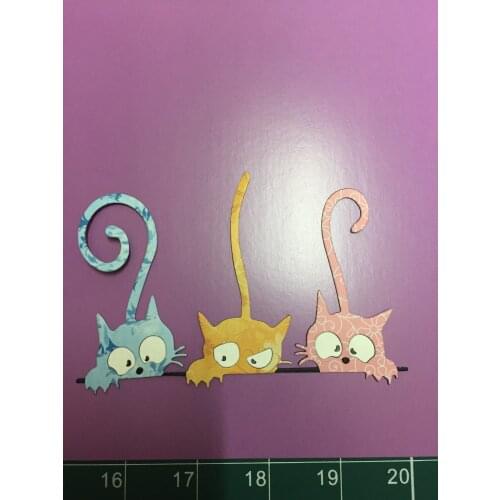 New Cat Metal Cutting Dies Scrapbooking Dies Metal Nouveau Arrivage 2019