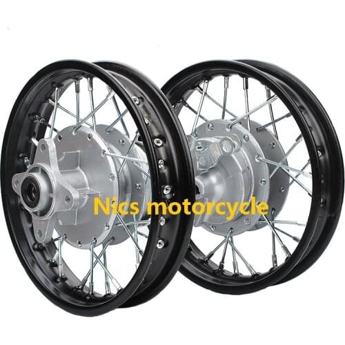 Rims 250-10" XR50 CRF50 FRONT AND REAR RIM WHEEL DRUM BRAKE Childrens motorcycle Dirt PIT Bike