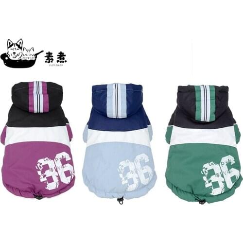 Pet Clothes Winter Dog Hoodie Warm Clothes Fashion Cotton Dogs Coat Jacket for Small Dogs Overalls Chihuahua Costumes Jacket