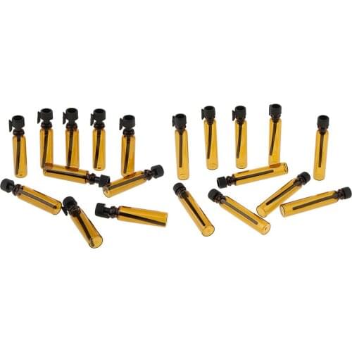 Set of 50 Empty Storage Bottle Tube Vials for Essential Oils Perfume Glitter