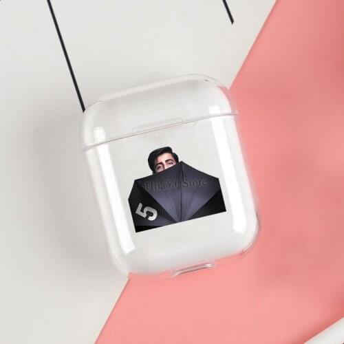 The Umbrella Academy Clear Cases For Apple Airpods 1 2 Earphone Bluetooth Wireless Cover For Airpods 2 1 Coque