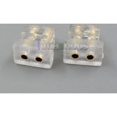 LN005498 TS Series T2 Female Port Socket 0.78mm Earphone Pins Plug For DIY Custom DIY JH Audio UM30 UE10 UE11Pro 1964 ears UE et