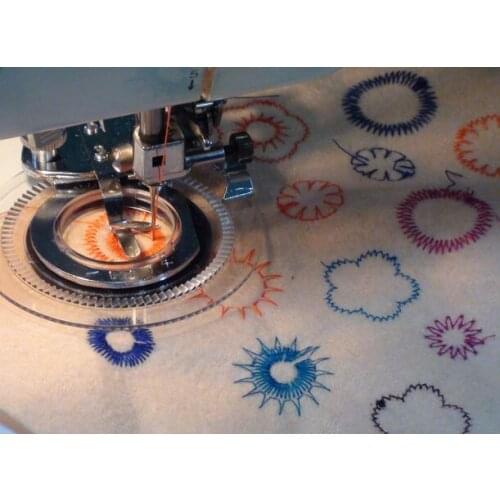 Sewing machine household presser foot, round pattern presser foot, compasses Disc presser foot For juki SINGER brother JANOME