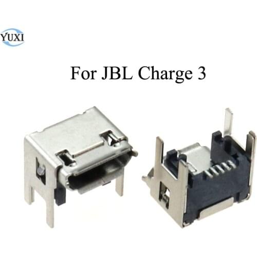 YuXi 5pcs Micro USB Charging Port Replacement For JBL Charge 3 Bluetooth Speaker USB Dock Connector
