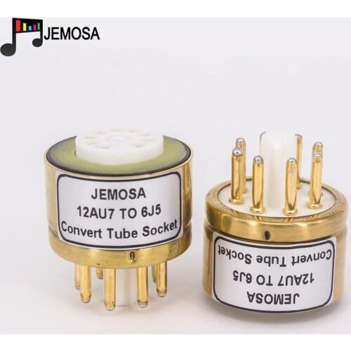 1PC 12AX7 12AU7 12AT7 ECC81 ECC82 ECC83 7025 TO 6J5 6J5G 6C5 CV1067 DIY HIFI Audio Vacuum Tube Amplifier Convert Socket Adapter