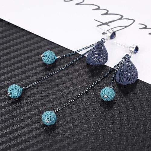 2018 Boho Unique Design Dangle Earrings For Women Fashion Metal Luxury Maxi Drop Earrings Handmade Jewellery pendientes