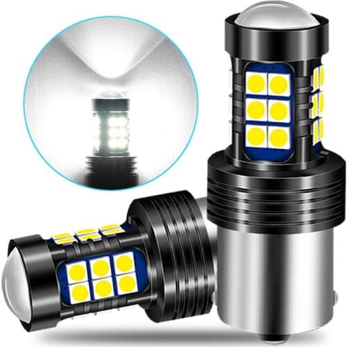 2x P21W 1156 BA15S T20 7440 T15 W16W Canbus No Error P21W LED Bulb For Kia Rio 3 4 2015 2016 2017 2018 LED Reverse Light 6000k