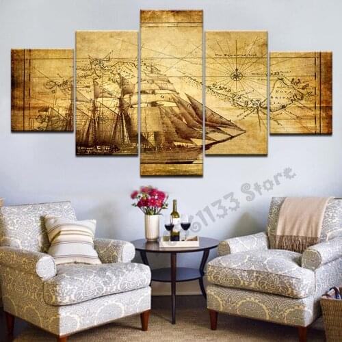 Diamond painting, cross stitch, full square and round rhinestone map, sailboat Mosaic picture home decor digital jigsaw GG2699