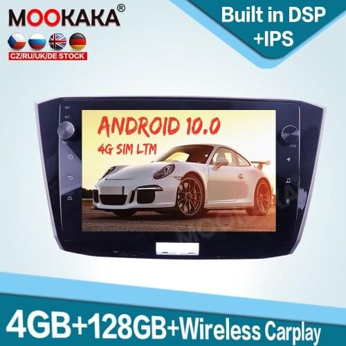 128GB Carplay Android 10.0 Car Multimedia Player for VW Passat 2016-2018 Auto Radio GPS Navigation Audio Stereo Head Unit DSP