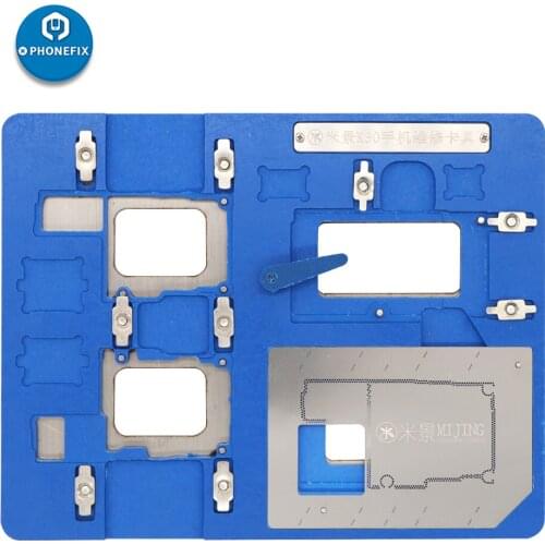 3 IN 1 MJ K30 PCB Holder for iPhone 11Pro Max Motherboard Fixture BGA Soldering Repair Reballing Platform Positioning Clamp