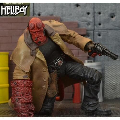 6" Hellboy 18cm BJD PVC Figure Model Toys for Children