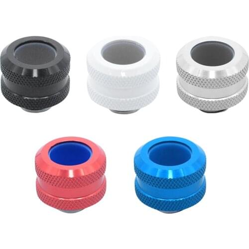 FREEZEMOD PC Water Cooling Anti off Hard Tube Fitting G1/4 Thread for 14mm OD Acrylic PETG PMMA Tubes