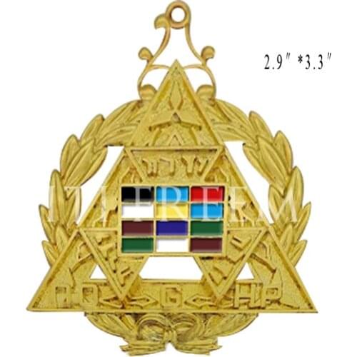 Metal Pendant Royal Arch Area Deputy High Priest pattern Pendant RAM-DDGHP Masonic Series