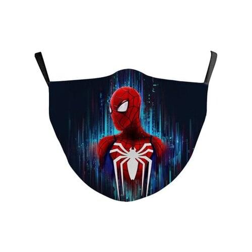 Fashion Adult Multi-color Printed Iceilk Washable To Prevent Mondmasker Bandana Mascara Mondkapjes Scarf Halloween Cosplay Mask