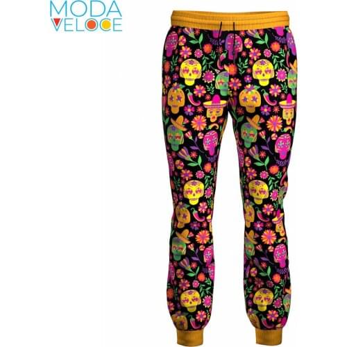 3D Mexico Day of the Dead Skull Festival Celebration Mens Sweatpants Joggers Pants Fitness Men Sportswear Tracksuit Running