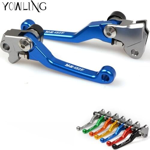 New arrival Motorcycle CNC Pivot Brake Clutch Levers For Yamaha YZ450F YZ 450F YZ450 F 2009 2010 2011 2012 2013 2014 2015 2016