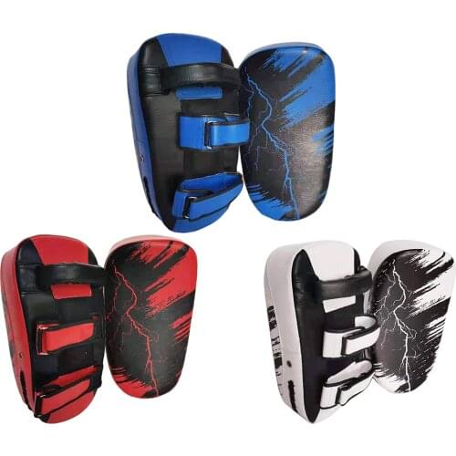 Kicking Strike Shield Boxing/Low Kick Target Pad Gloves for MMA Karate Sanda Free Fight Sports Entertainment Gym Training