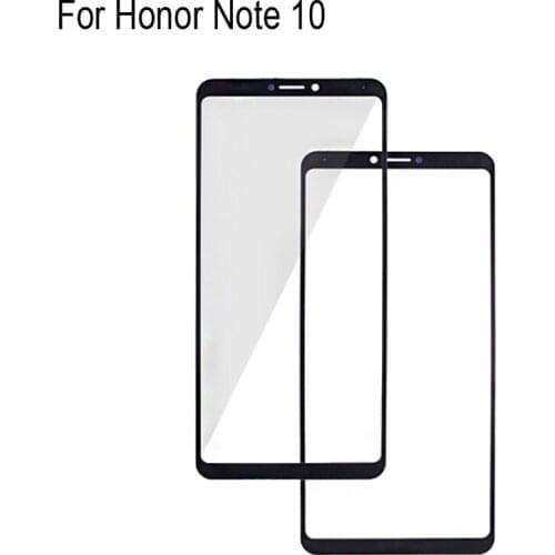For Huawei Honor Note 10 Front Outer Glass Lens Touch Panel Screen For Huawei Honor Note10 LCD Touch Glass HonorNote10 Parts