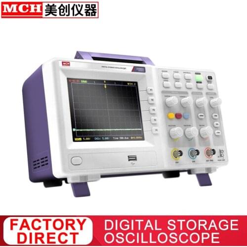 2 Channels Digital Oscilloscope Portable 25MHz-200MHz Color Display USB Handheld Oscilloscopes 2025CA 2060CA 2100CA 2200CA2300CA