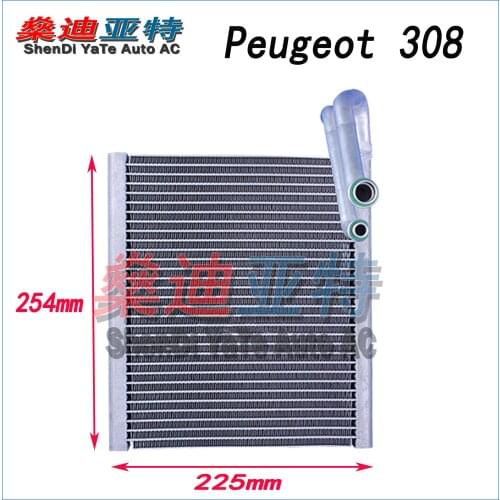 ShenDi YaTe Auto AC Car A/C Evaporator Core For Peugeot 308 2014 year 254*225*35mm