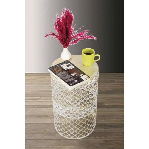 Modern Home Metal Modern Coffee table (300x480) Cream Yellow Patina coffe table