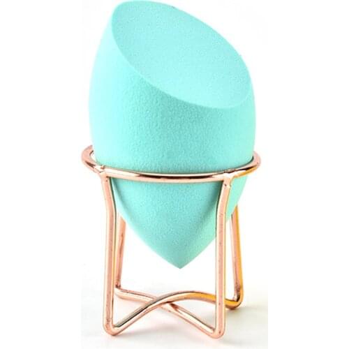 Hot Sale Metal Makeup Sponge Holder Brand Beauty Makeup Puff Rack Powder Puff Blender Storage Rack Sponge Drying Stand Holder