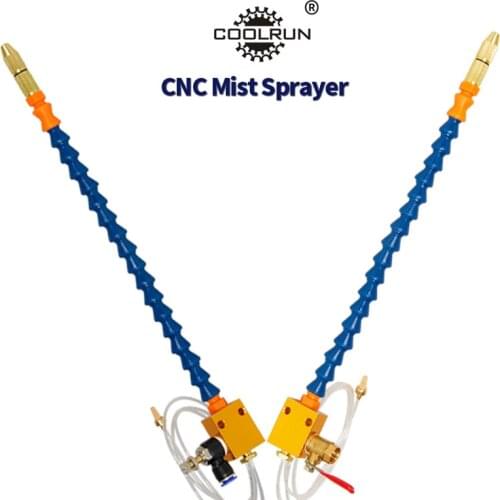 CNC Lathe Lubrication Drill Grind Nozzle Spray System Heavy Duty Engraving Machine Metal Milling Mist Coolant Saponified Oil