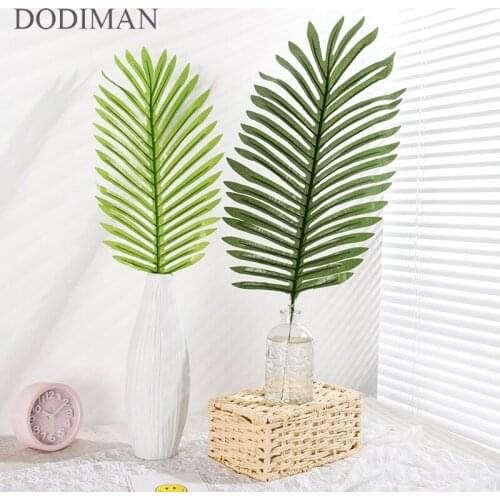 Tropical Rainforest DIY Decoration Leaf Artificial Sunflower Leaves Plants Tree Flower For Home Wedding Decoration 12Pcs/Pack