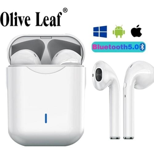 TWS Bluetooth 5.0 Earphone Wireless Headphones Sport Waterproof Music Earbuds With Mic Charging Box Headset For All Smartphones