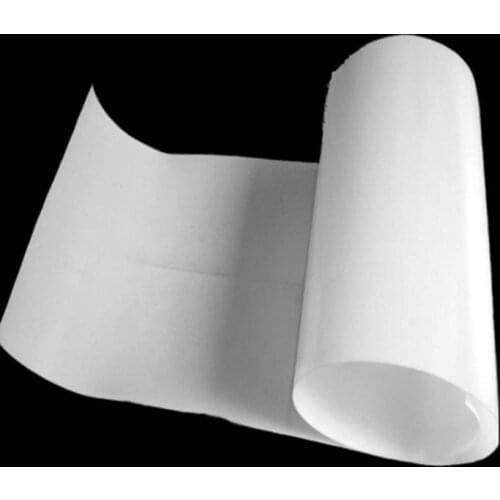 1pc White PTFE Film High Strength Temperature PTFE Sheet 500*250*0.5MM For Compression Molding Extrusion Processing