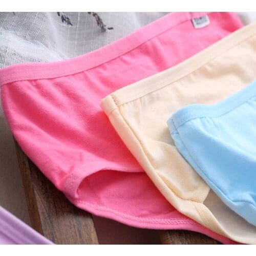L93F 10Pcs Sexy Womens Cotton Blend Panties Briefs Lingerie Shorts Underwear Thongs