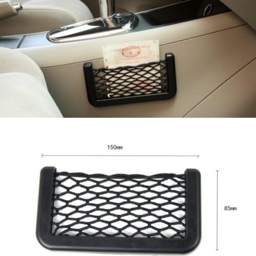 1x Car Net Storage Bag box Stickers For Jeep Renegade Wrangler JK Grand Cherokee Compass Patriot Liberty Accessories