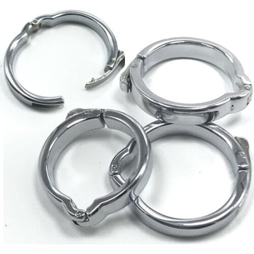 3 Size Adjustable Physiotherapy Metal Foreskin Correction Cock Rings Men V Type Circumcision Erection Penis Ring Male Delay Ring