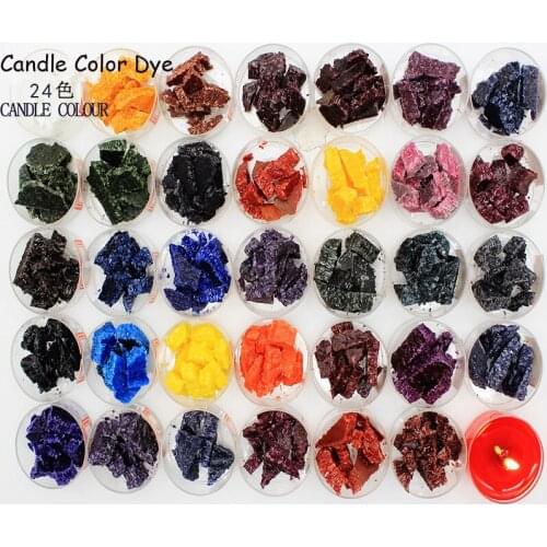 5g Candle Color Dye Block DIY Candle Wax Pigment Colorant Non-toxic Soy Wax Fragrance Pigment for Making Scented Candle