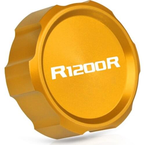 Motorcycle CNC Accessories Cylinder Reservoir Cover cap For BMW R1200R 2007-2014 Brake Master Cylinder Fluid Reservoir cover