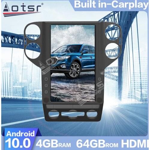AOTSR For Volkswagen Tiguan 2010-2020 Android 10.0 Tesla style Vertical screen Car GPS Navigation DSP HDMI Navi Radio Carplay