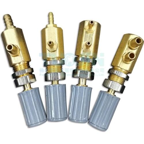 Free shipping 2pcs water and gas control valve flow adjustment water adjustor water fine tuner dental chair material equipment