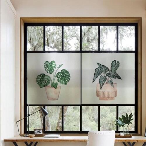 Custom Glass Sticker Bedroom Translucent Opacity Window Sticker Bathroom Glass Sticker Anti-transparent 120cm