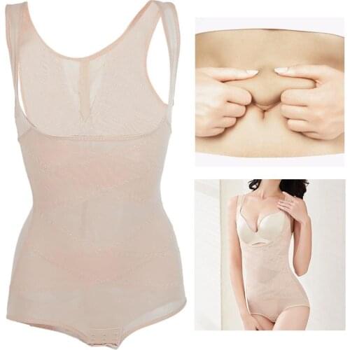 Womens Tummy Control Underbust Slimming Underwear Shapewear Body Shaper Control Waist Trainer Cincher Firm Postpartum Bandage