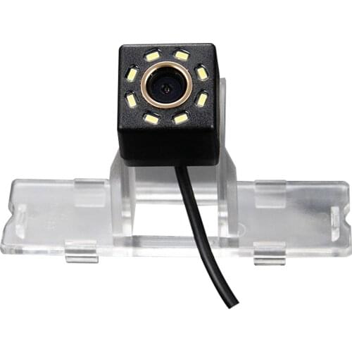 Misayaee Car Rear View Reverse Parking Camera Golden 8 Led for SUZUKI SWIFT 2012 2013 Night Vision Waterproof