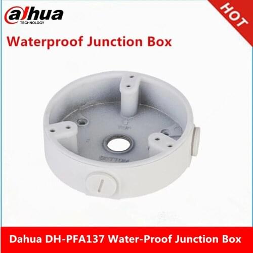 Original Dahua Waterproof Junction Box PFA137 for DH IP Camera IPC-HDBW4631R-S & IPC-HDBW4631R-ZS CCTV Mini Dome Camera