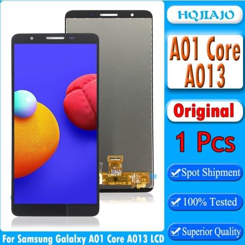 1 PCS Original AMOLED For Samsung Galaxy A01 Core SM-A013G/D SM-A013F/DS LCD Display LCD Touch Screen Digitizer Assembly