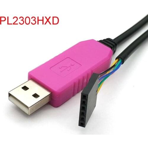 PL2303 HXD 6Pin USB TTL RS232 Convert Serial Cable PL2303HXD Compatible Win XP/VISTA/7/8/8.1/Android OTG