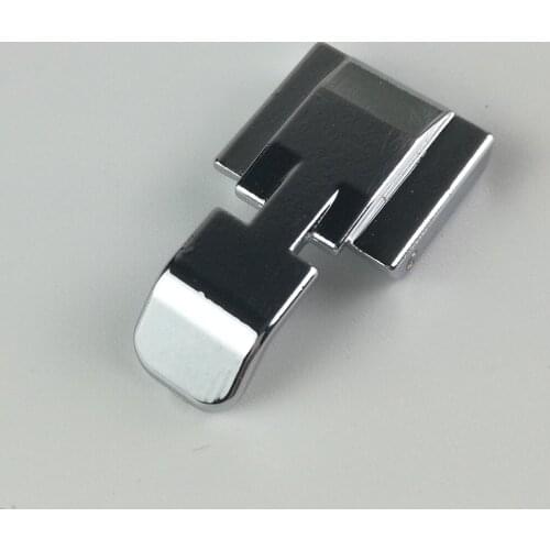 1PC Sliver Color 2 Sides Metal Zipper Presser Foot Feet for Snap-on Sewing Machine for Brother Singer Janome Sewing Accessory