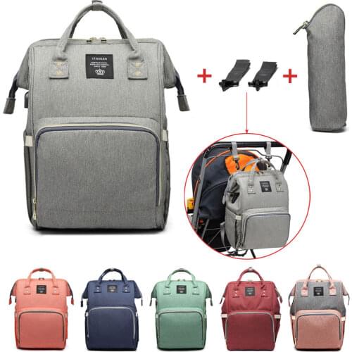 Diaper Bags Baby Care With USB Interface Large Travel Backpack With Hooks Nursing Pack Waterproof Kits Mummy Maternity Nappy Bag