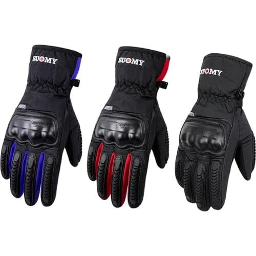 Unisex Warm Full Finger Thermal Cycling Bicycle Gloves Outdoor Camping Hiking Motorcycle Gloves rider gloves 3 colors